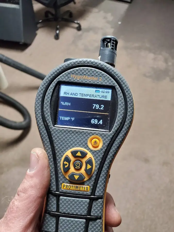 Moisture meter humidity assessment for Fire & Smoke Damage Restoration in Carlsbad